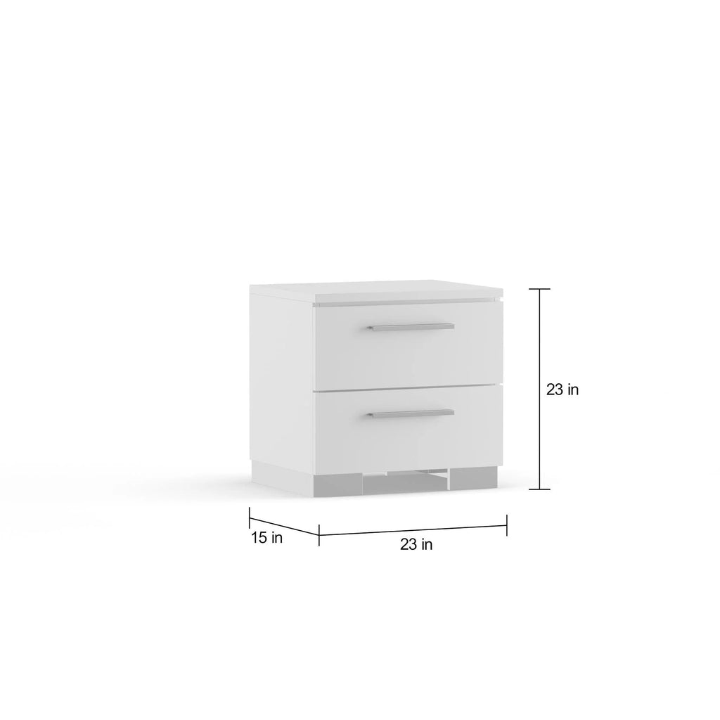 White 3-Piece Full Size Bedroom Set K12777