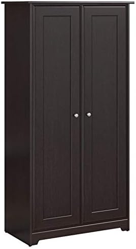 2 Door Storage Cabinet in Espresso Oak I750
