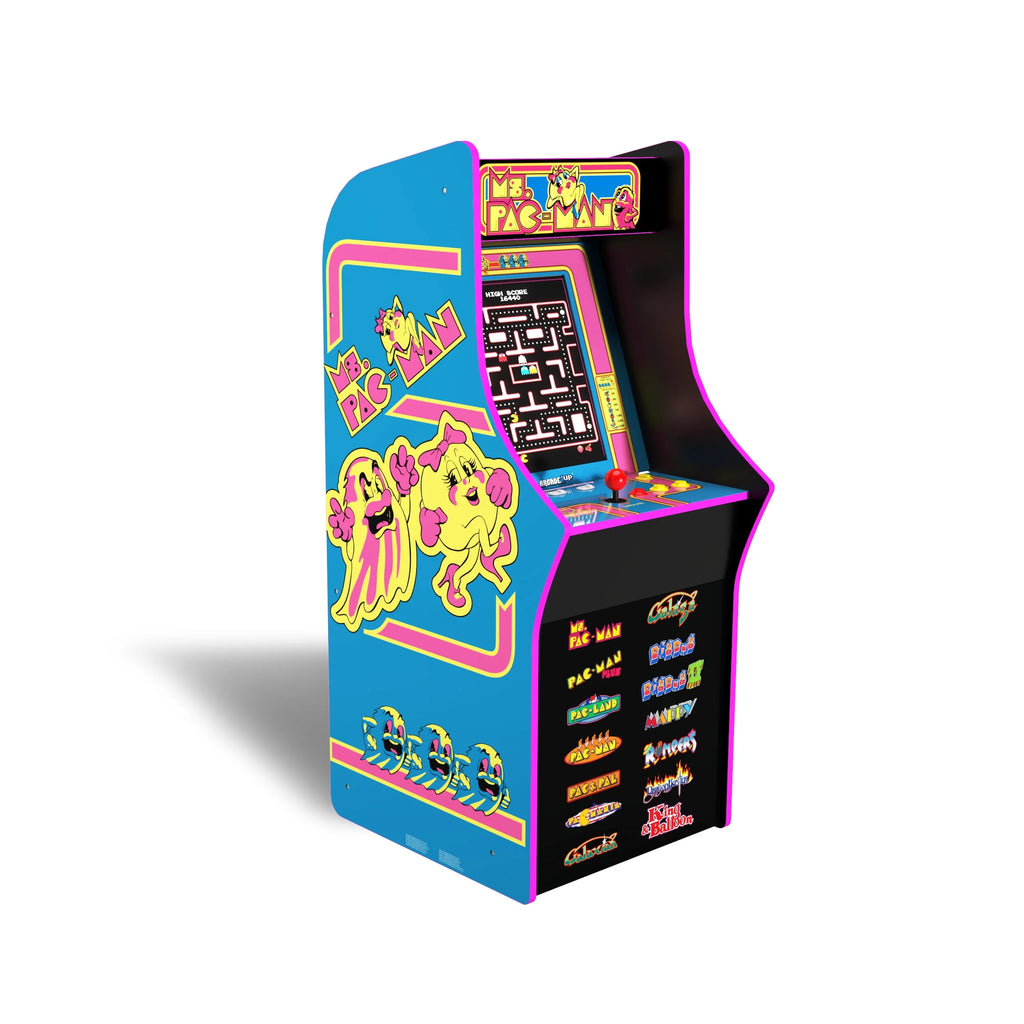 Ms. PAC-MAN Classic Arcade Game with 14 Classic Games and 17-inch Screen G546