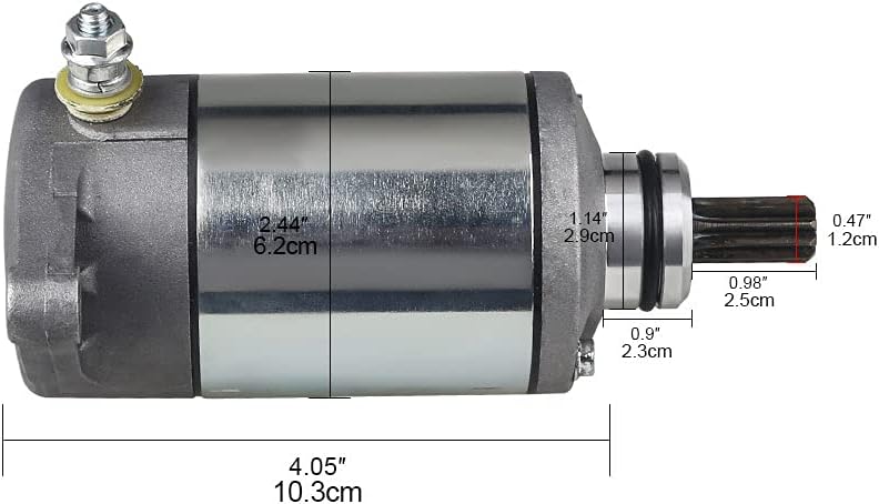 Starter Compatible with Suzuki Eiger 400 Arctic Cat LT-A400 LT-F400 2002-2007 Pack of 2 K190743