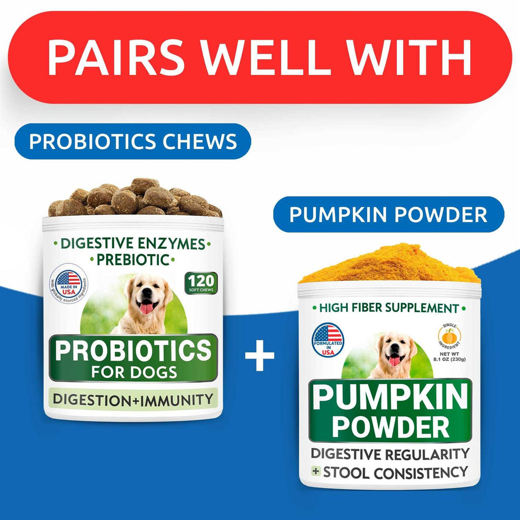 Pumpkin for Dogs 8.1oz Powdered Fiber Supplement O46988