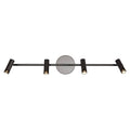 4-LED Track Light Black Z208