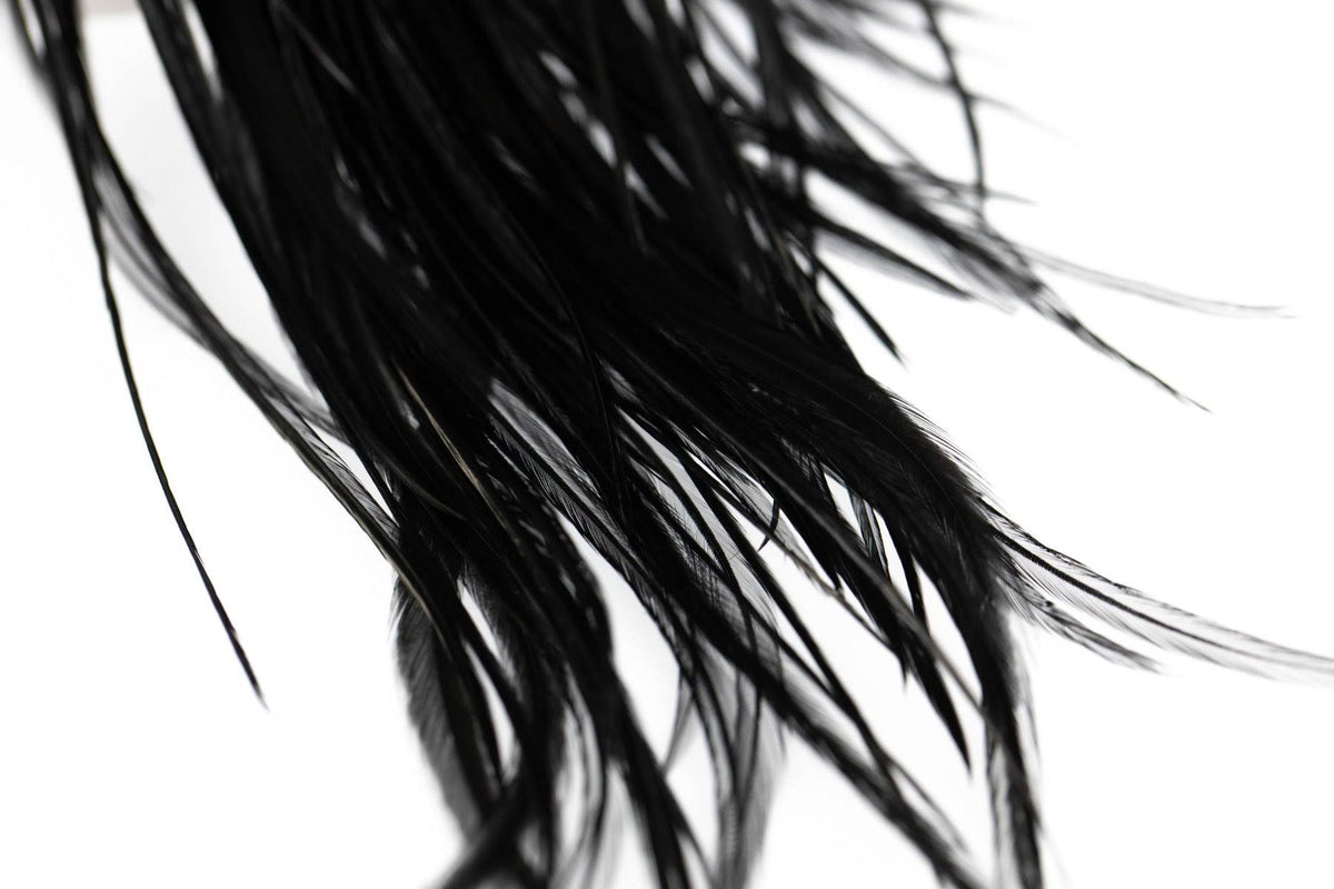 Hackle 1/2 Saddle - Dark Gray Dun L396