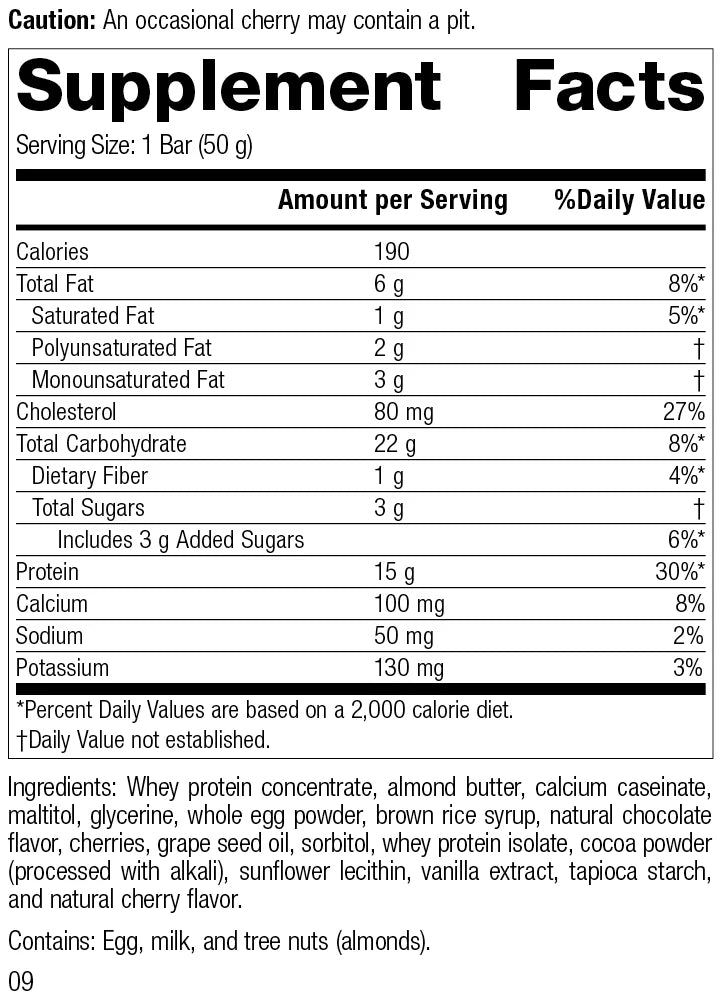 Cocoa Cherry 18 1.75 oz. Bars D21006