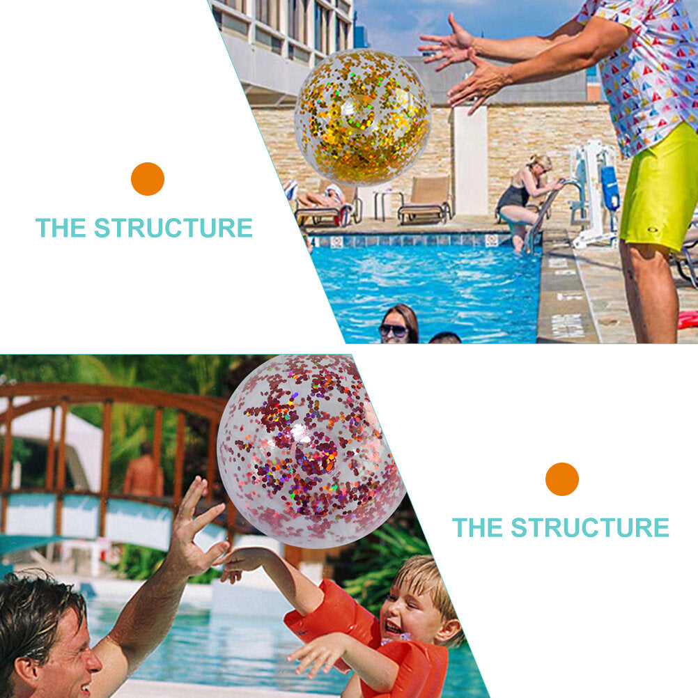 4 Pcs Inflatable Beach Balls Z489253