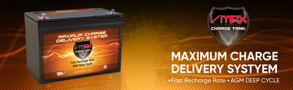 12V 100AH AGM Deep Cycle Group 27 Batteries B57045