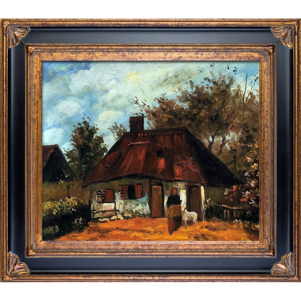 Framed Oil Painting on Canvas R4957