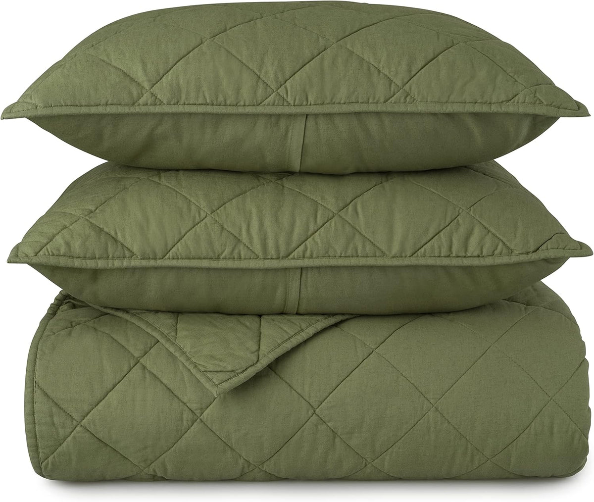 King Cotton Linen Percale Quilt E507343