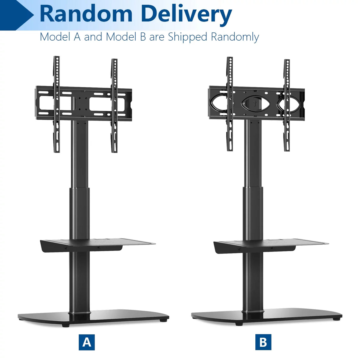 Universal Floor TV Stand up to 65 inch Black O877