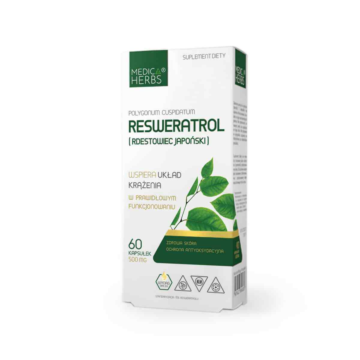 Resveratrol 60 Capsules I62035