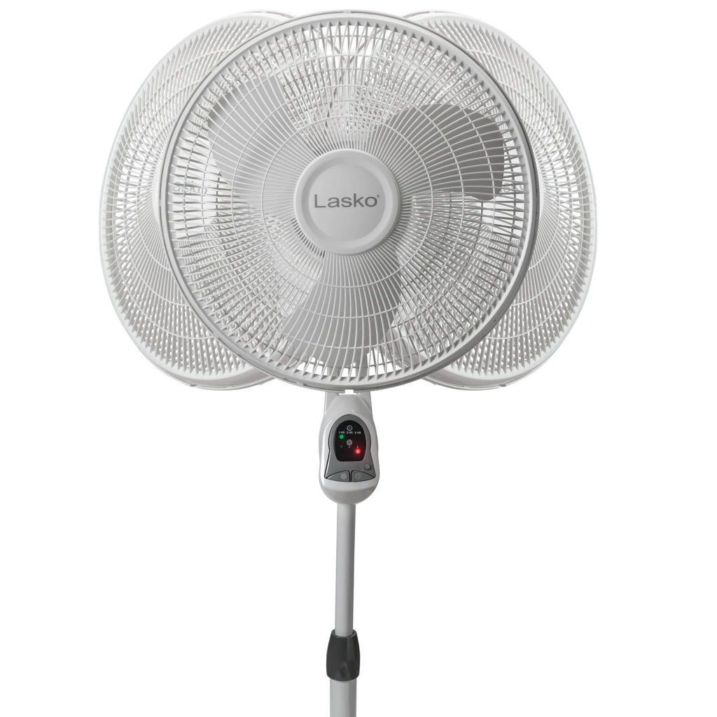 16 3-Speed Oscillating Pedestal Fan with Timer and Remote K999