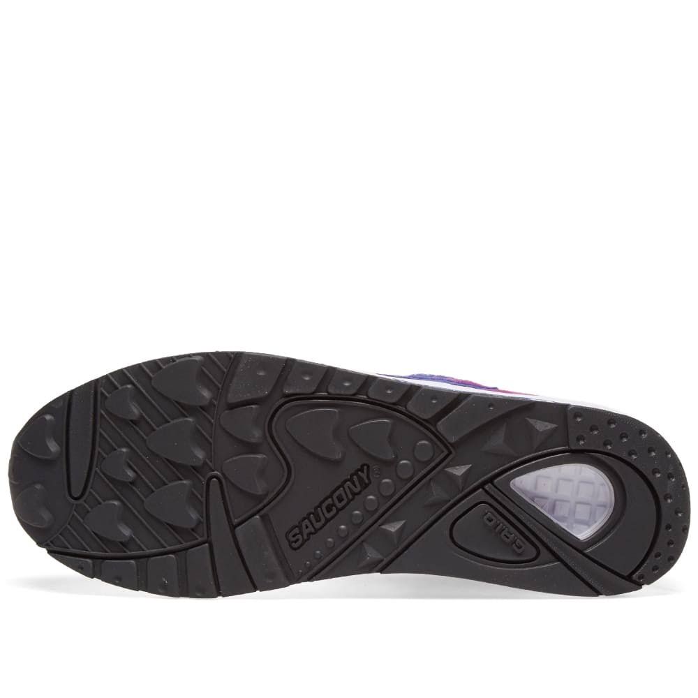 White & Purple Saucony Running Shoes N943