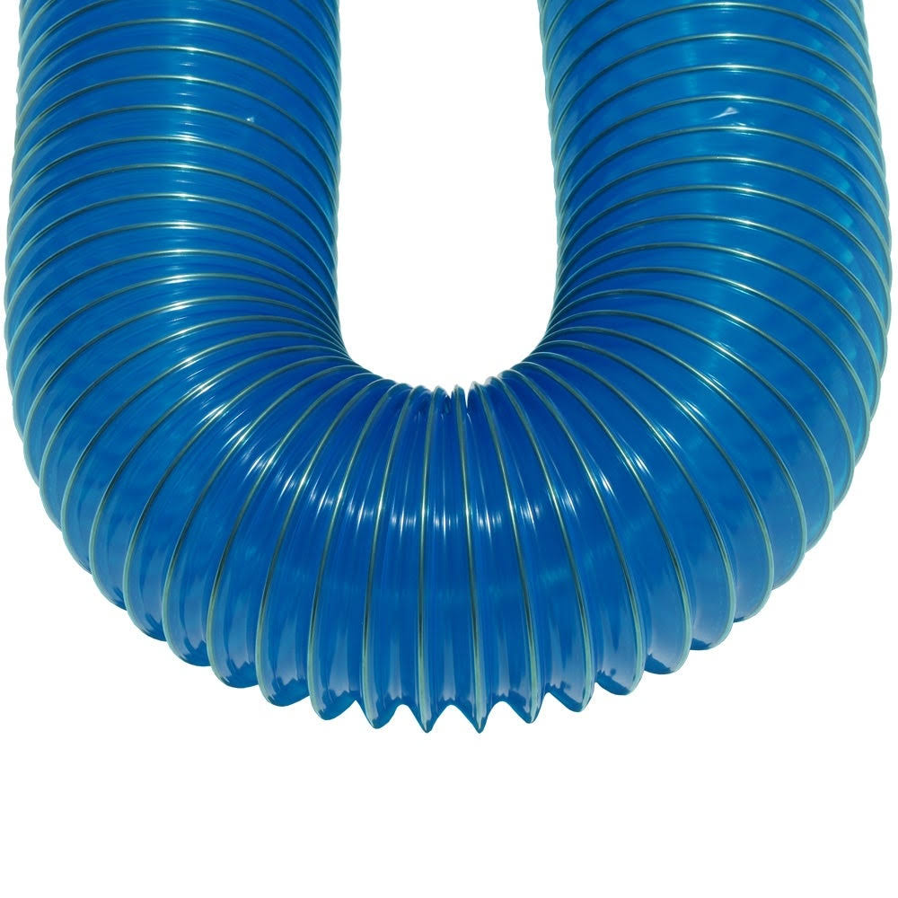 Blue PVC Flexduct 12x22 ID x 12& T9910