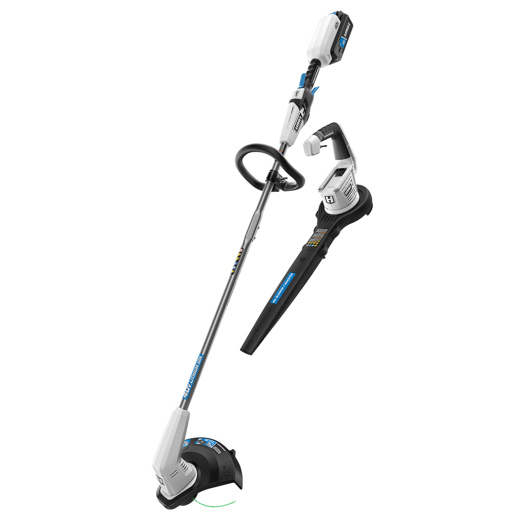 Cordless String Trimmer and Leaf Blower Combo Kit P853