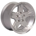 Machined Silver Wheel R900