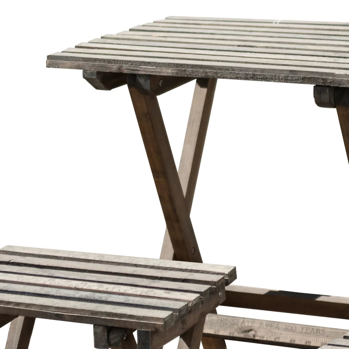 Brown Set of 3 Wooden Chairs M285