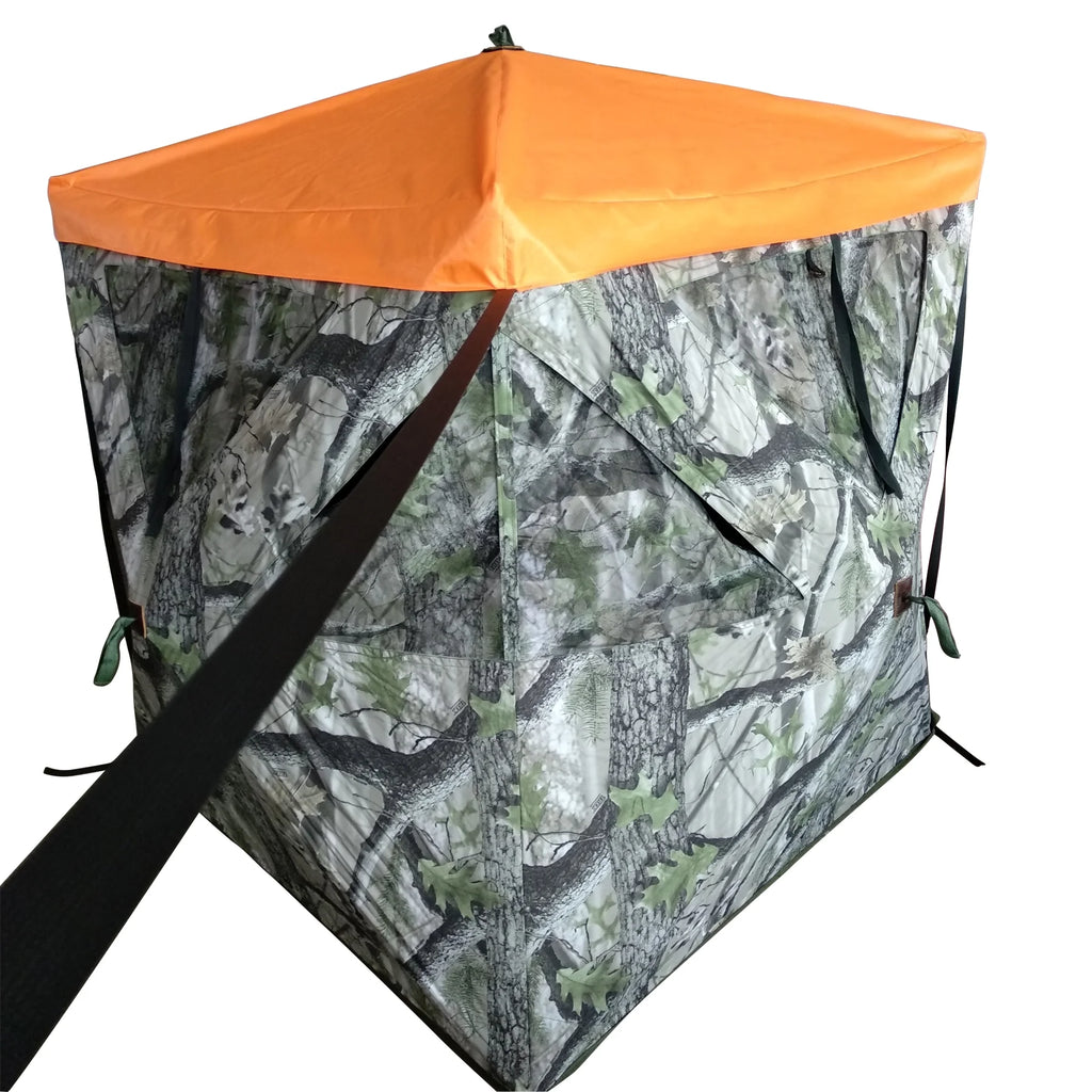 Blaze Orange Safety Blind Panels with Carrying Bag C99578