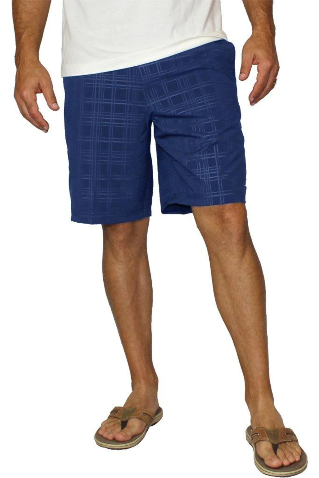 Plaid Tec Board Shorts Q230538