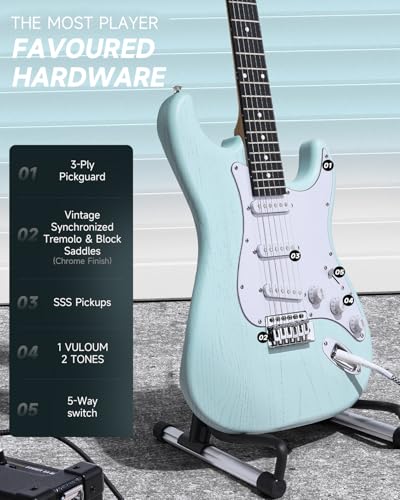 39” Electric Guitar Kit with Amp M166620