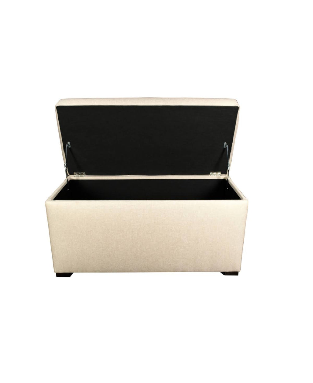 Light Tan 8 Button Tufted Storage Trunk Bench P9204