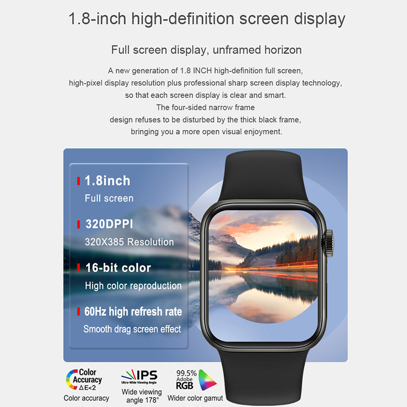 Pink Wireless Bluetooth Smart Watch with Heart Rate Monitor S5542