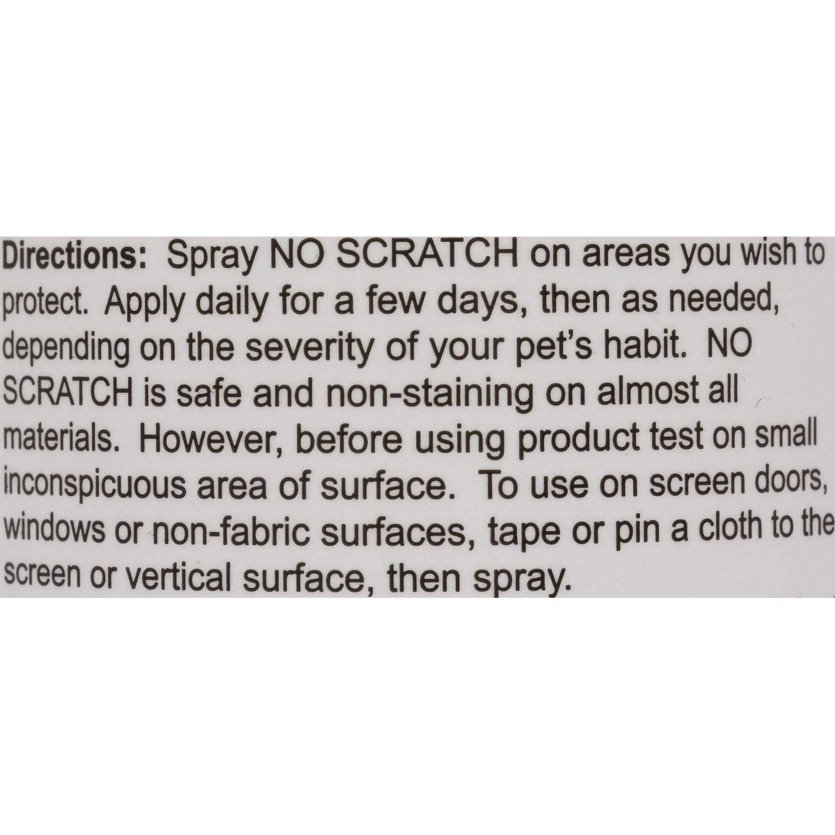 No Scratch Spray for Cats M24163