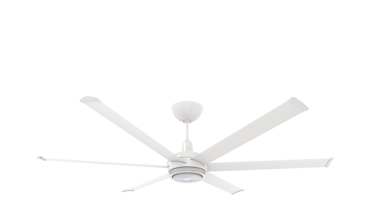White 72 Ceiling Fan with Downlight and Uplight J6129