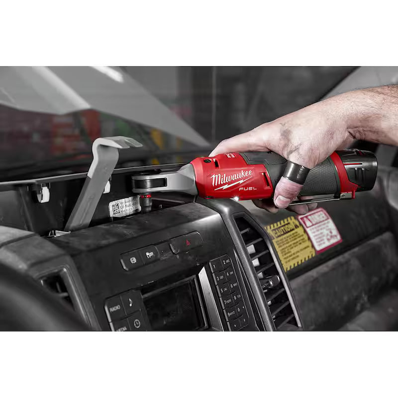 12V Lithium-Ion Brushless Cordless 1/4 in. Ratchet with Flood Light Y636176