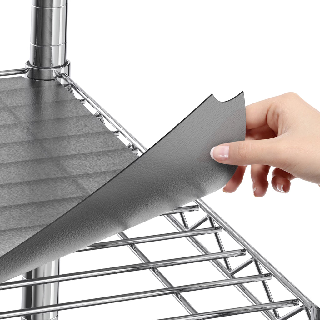 Set of 3 Graphite Shelf Liners O477