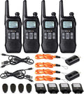 4 Pack Rechargeable Two Way Radio Walkie Talkies L4963