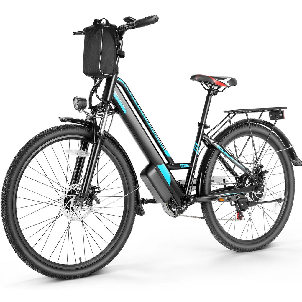 500W 26'' Electric Bike 48V Low Step Frame 7 Speed P8559