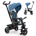 4-in-1 Baby Tricycle Pink T725046