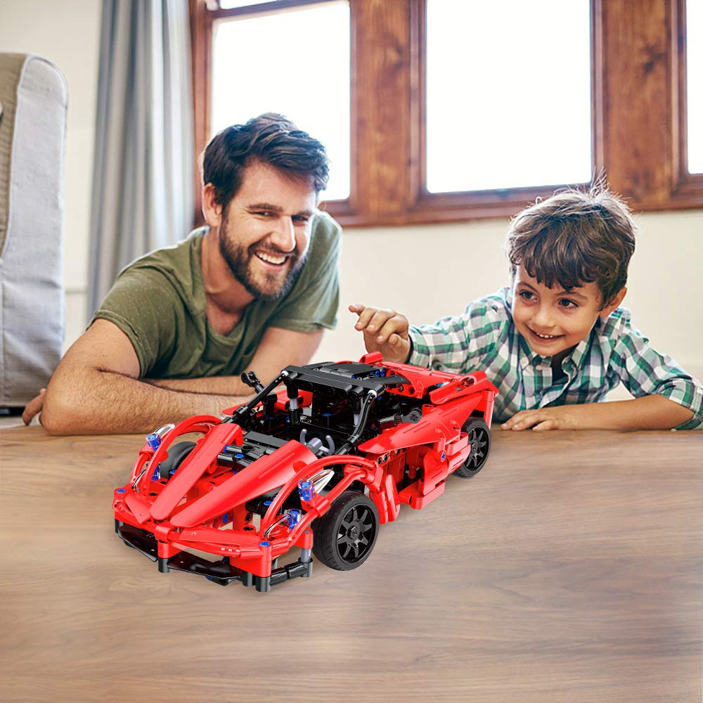 Remote Control Roadster Building Bricks Toy T582