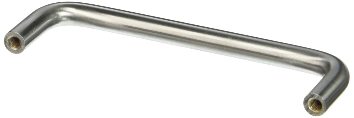 Dull Chrome Cabinet Hardware Wire Pull 4 inch Hole Centers 25 Pack M8143